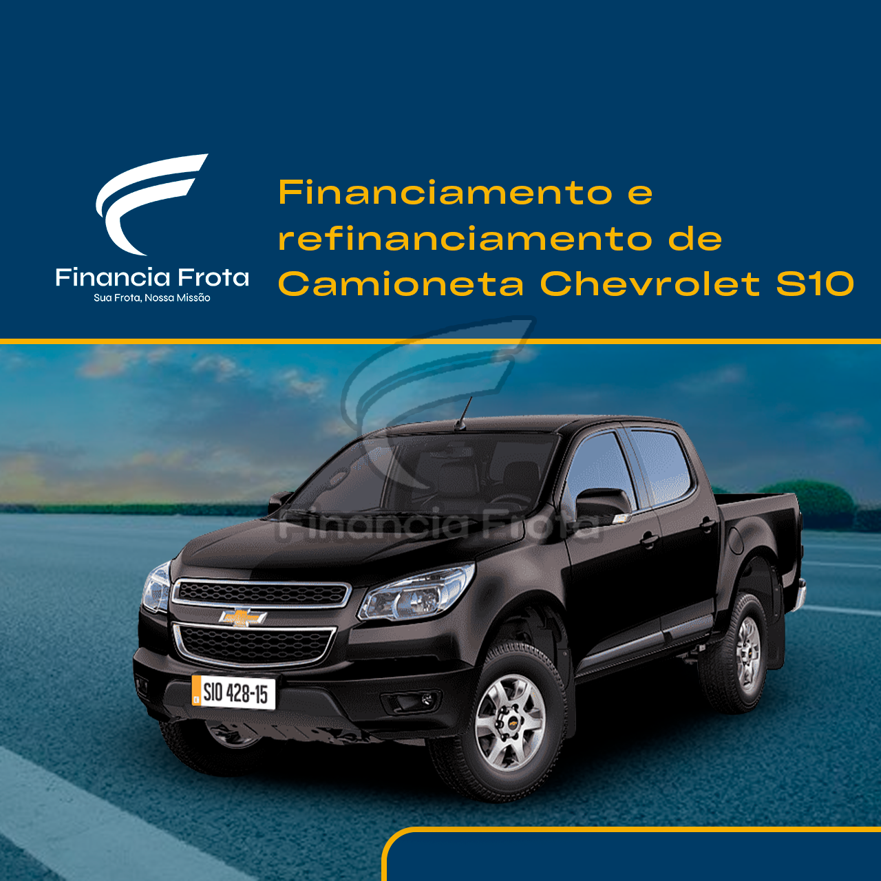 Financiamento de Camioneta Chevrolet S10 - Financia Frota